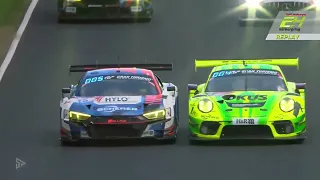 Brothers Vanthoor Crash Into Each Other (Nurburgring 24H 2022)