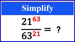 Nice Fraction Simplification | No Calculator