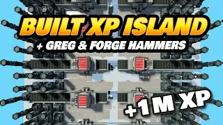 I Built an XP Island + New Greg Hammer & Forge Hammer