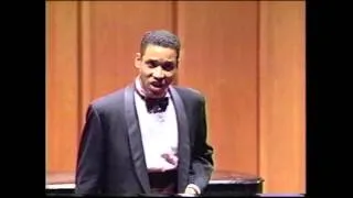 Robert Sims sings (African American Spiritual) Down to the River