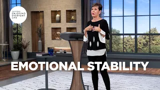 Emotional Stability | Joyce Meyer | Enjoying Everyday Life Teaching