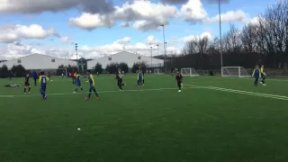 Nine year old scores a wonder goal