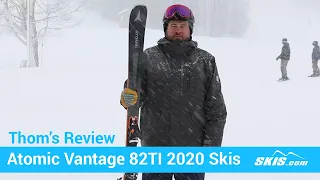 Thom's Review-Atomic Vantage 82 TI Skis 2020-Skis.com