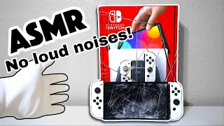 How not to unbox a Nintendo switch Oled but I removed the loud noises!