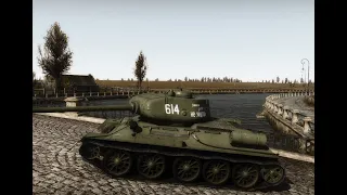 бой на т34 85 в вартандер |#warthunder |