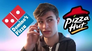 PRANK CALL: ASKING PIZZA HUT FOR DIRECTIONS TO DOMINOS!