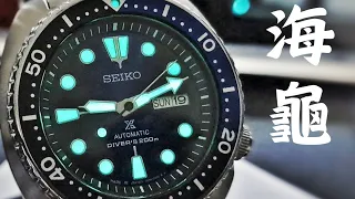 |鐘錶店拍|重溫經典設計，現代性能的潛水錶  SEIKO prospex Turtle SRPC25J1 #SEIKO #turtle #機械錶