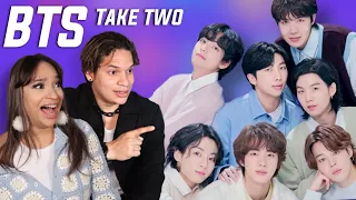 Waleska & Efra react to BTS (방탄소년단) - 'Take Two' Live Clip