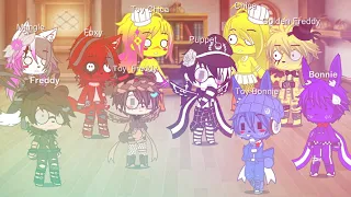 Fnaf 1 and 2 react to there ships (GC) (My opinion and AU)