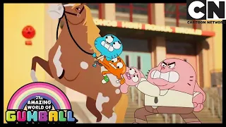 Richard came home with a random horse | The Ad | Gumball | Cartoon Network