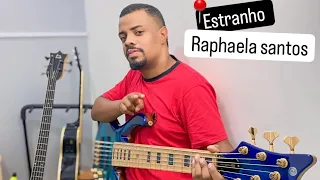 BREGA NO BAIXO - RAPHAELA SANTOS  - ESTRANHO - BASS COVER #viral #explore