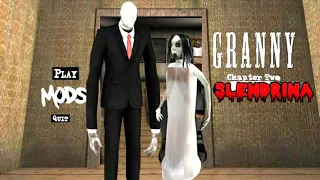 GRANNY IS SLENDRINA AND GRANDPA IS SLENDER MAN - GRANNY CHAPTER 2 SLENDRINA MOD | FULL GAMEPLAY