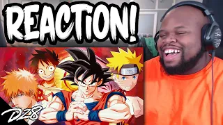 KINGS OF ANIME RAP CYPHER REACTION | DizzyEight ft. VI Seconds & more