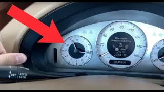 How To Set Your Clock on a 2008 Mercedes-Benz E350 (W211)