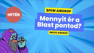 $PEW airdrop - Mennyit ér a Blast pontod? - $BOZO airdrop (Május 17.)