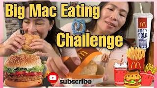 BIG MAC EATING CHALLENGE | MCDONALD BEST BURGER | MUKBANG