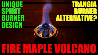 CRAZY New Alcohol Stove Design! - Fire Maple Volcano - A BETTER Trangia??
