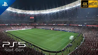 (PS5) FIFA 22 Next Gen Atletico De Madrid VS FC Barcelona GAMEPLAY 4K HDR 60fps - ULTRA GRAPHICS