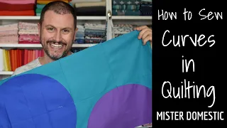 How to Sew Curves in Quilting with Mx Domestic