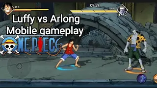 New one piece mobile gameplay | arlong vs luffy boss fight | one piece king's ambition