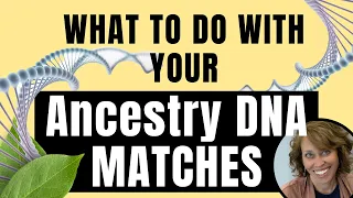What to do with Your Ancestry DNA Matches