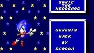 Sonic Genesis (Master System Hack) - Complete Playthrough