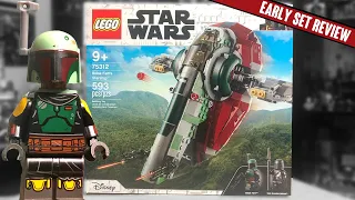 LEGO Star Wars BOBA FETT'S STARSHIP (Slave 1) - Set 75312 REVIEW