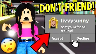 The CREEPIEST ROBLOX ACCOUNTS on BROOKHAVEN!