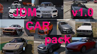 jdm car pack gta 5 (V1.0)