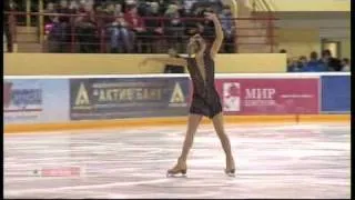Makarova  Ksenia   short program Championships of Russia 2010