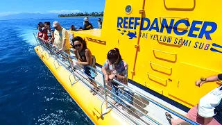 Travel Video - Reef Dancer Yellow Submarine in Maui, Hawaii.  #maui #reefdancer