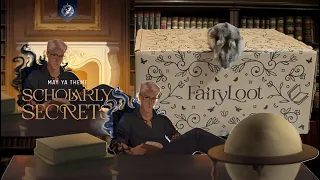 Fairy Loot May 2024 Unboxing Theme Scholarly Secrets Mystery Monthly Book Subscription Box Booktube