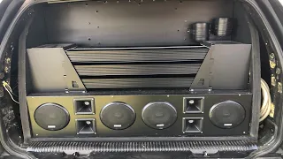 EIGHTEEN 12S INSIDE THIS INSANE CAR AUDIO BUILD!