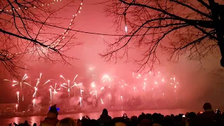 Firework Riga 2018 new year