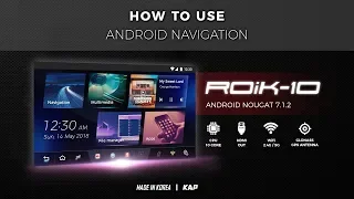 Android Navigation ROIK-10 (HOW TO USE)