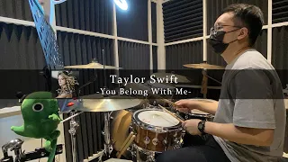 Taylor Swift│You Belong With Me│DRUM COVER│動態鼓譜 DRUM TABS