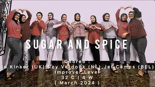 Sugar and Spice Line Dance | choreo : Jo Kinser ( UK ) ,Roy Verdonk ( NL ) , Jef Camps ( BEL )