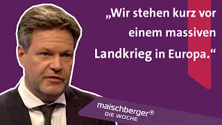 "Es geht um die nationale Sicherheit" - Wirtschaftsminister Robert Habeck | maischberger. die woche