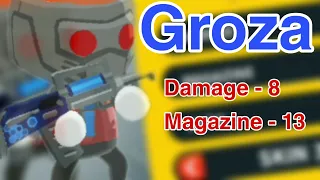 Johnny's Groza gun max update,max damage || Johnny Trigger Gameplay