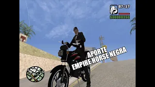 !APORTE EMPIRE NEW HORSE NEGRO Y ROJO PARA GTA SAN ANDREAS PC¡