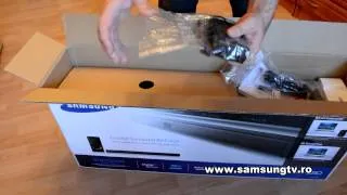 Samsung HW-F350 Soundbar Review (Unboxing)