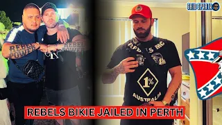Notorious Rebels bikie jailed in Perth