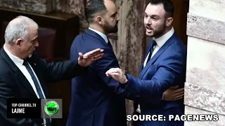 Top Channel/“Kur më shajnë nënën, s’pendohem”! Grushtoi deputetin, Floros: Më nxori gishtin e mesit