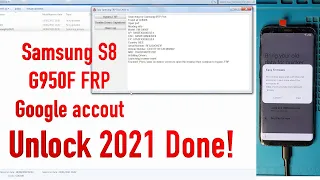 Samsung S8 G950F FRP Google Account unlock Android 9 2021