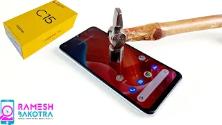 Realme C15 Screen Scratch Test