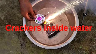 TESTING CRACKERS UNDER WATER | EXPERIMENTS AND HACKS | AWESOME EXPERIMENT