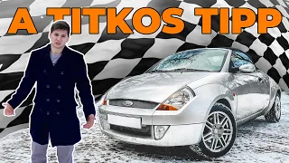 Ford StreetKa 1.6 Duratec használtteszt (2003) - Alapjárat