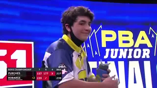 Nate Purches - 2021 PBA Jr Championship - all shots