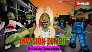 INVASIÓN ZOMBIE - Pelicula Completa | Mini Pelicula | Brookhaven rp🏡historia de roblox