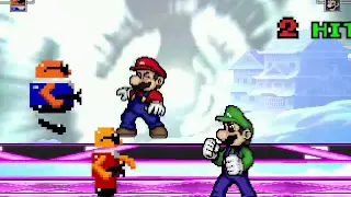 Bonanza Bros. vs Mario Bros. MUGEN BATTLE